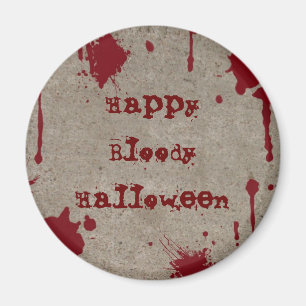 Bloody Halloween Magnet