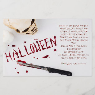 Bloody-Halloween-Party Flyer