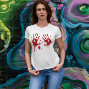 Bloody Handprints T-Shirt