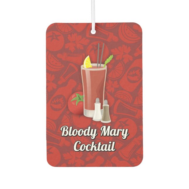 Bloody Mary Autolufterfrischer (Vorderseite)