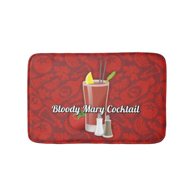 Bloody Mary Badematte (Vorderseite)