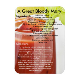 Bloody Mary Drink Rezept Magnet