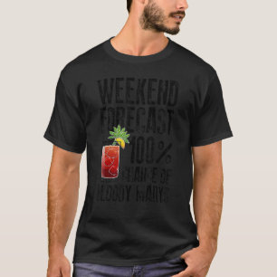 Bloody Mary for Men Vodka Alkoholische Glas Dr. T-Shirt