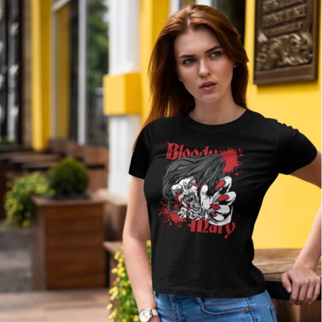 Bloody Mary Monster Halloween T-Shirt (Von Creator hochgeladen)