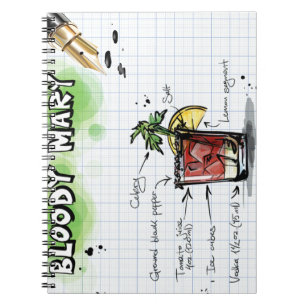 Bloody Mary Notizblock