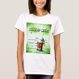 BLOODY MARY Rezept lustiges Party T-Shirt