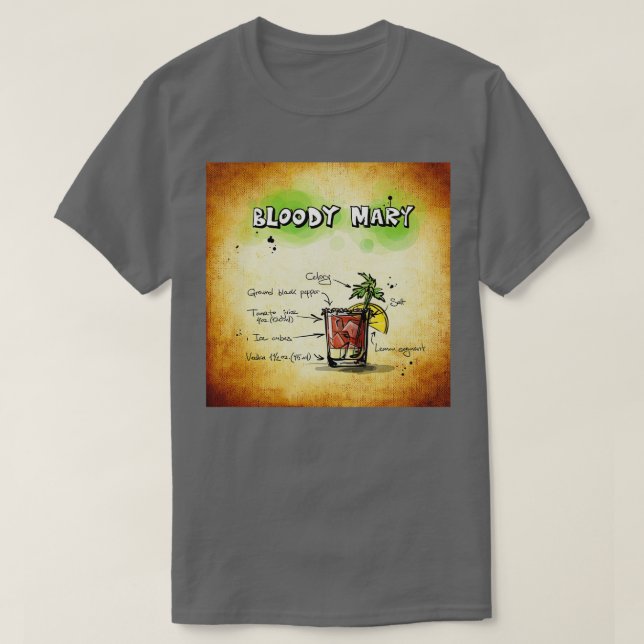 Bloody Mary T-Shirt (Design vorne)