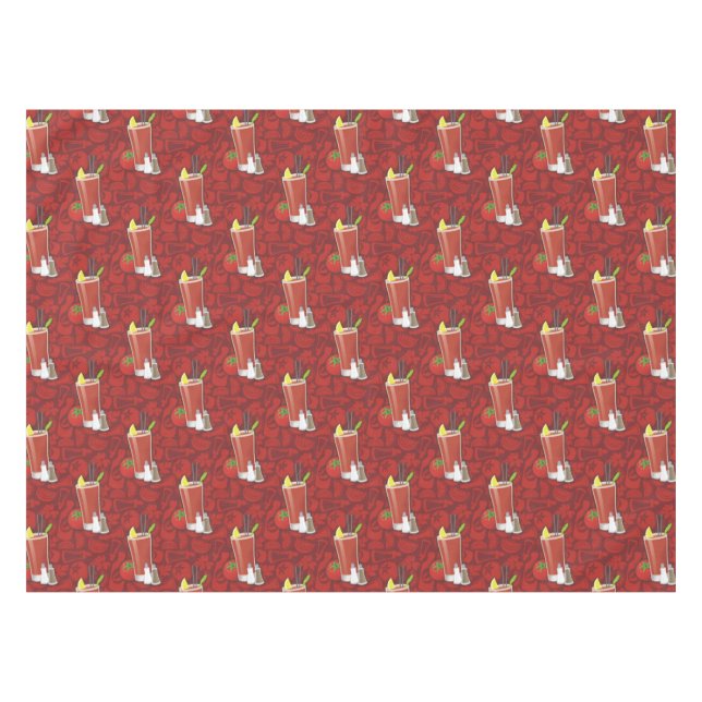 Bloody Mary Tischdecke (Vorderseite (Horizontal))