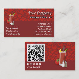 Bloody Mary Visitenkarte