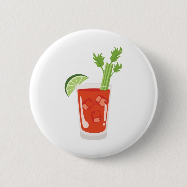 Bloody- Marycocktail Button (Vorderseite)