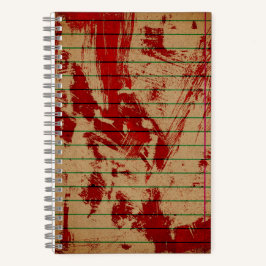 Bloody-Notebook Notizbuch