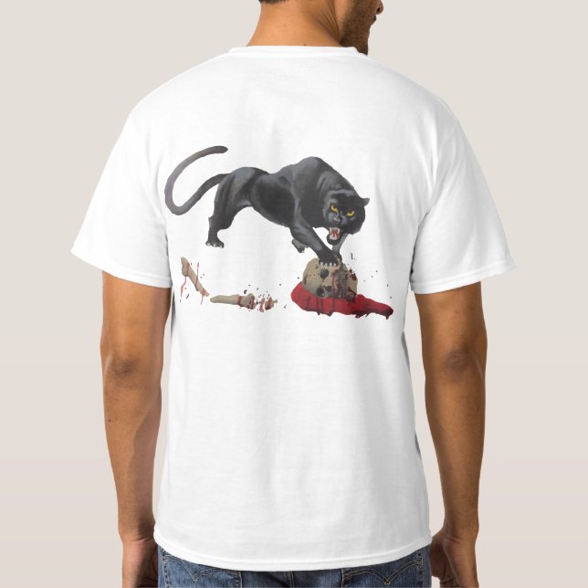 Bloody Panther T-Shirt (Rückseite)