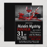 Bloody Scene, Murder Mystery Halloween Abendessen
