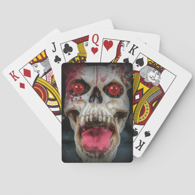 Bloody Skull Spielkarten (Rückseite)