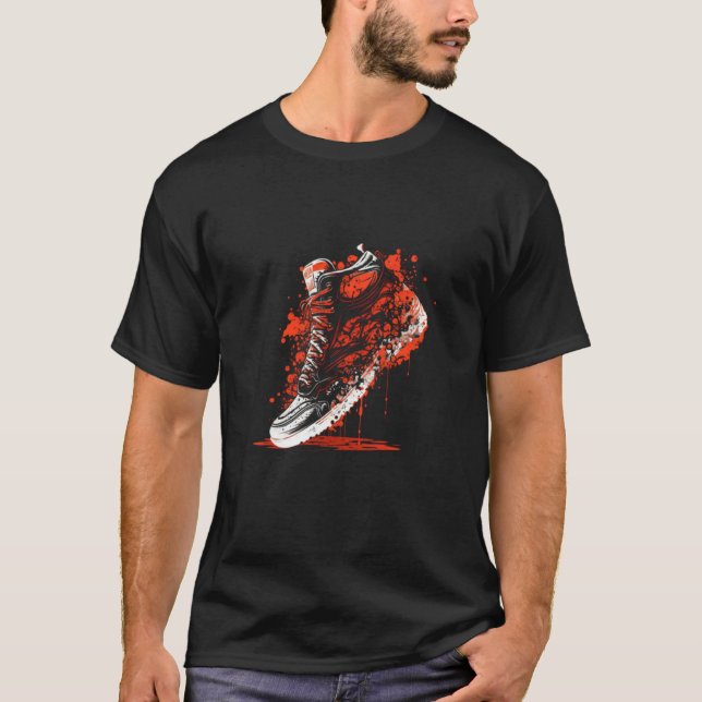 Bloody sneaker T-Shirt (Vorderseite)