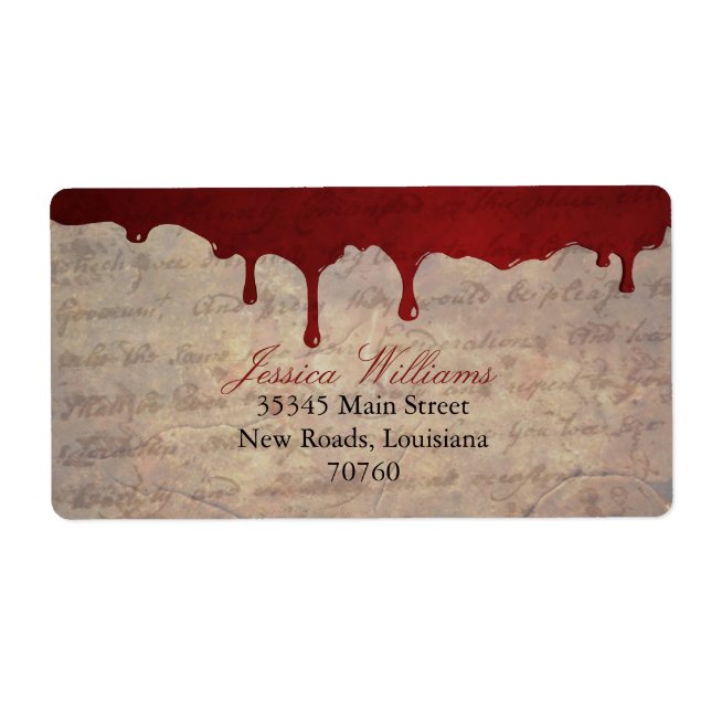 Bloody Tropfen (Vorne)