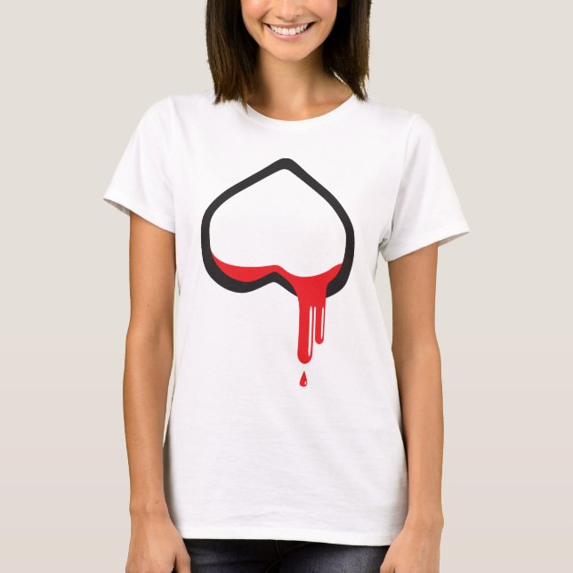 bloodyheart_deerBLN T-Shirt (Vorderseite)