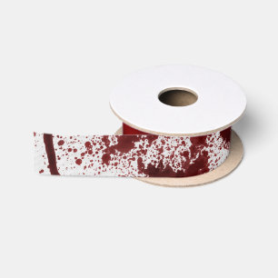 BloodyWhiteFabric60 Satinband