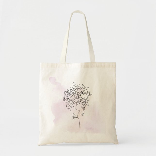 Bloom and Breathe-Tasche Tragetasche (Vorne)