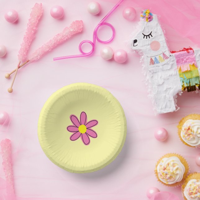 Bloom Baby Bloom Baby Dusche Pappteller (Party)