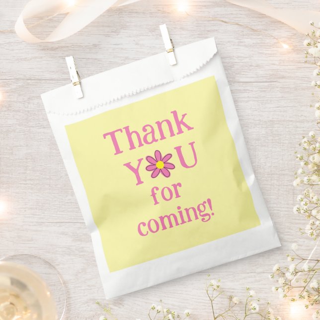 Bloom Baby Bloom Dusche Geschenktütchen (Ausgeschnitten)