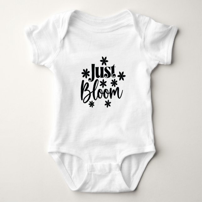 Bloom Baby Strampler (Vorderseite)