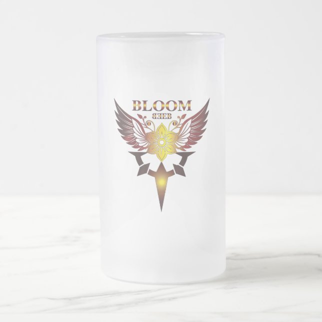 Bloom Bierglas Mattglas Bierglas (Mittel)