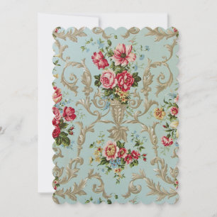 Bloom-Blume - Einladungen / RSVP Marie Antoinette