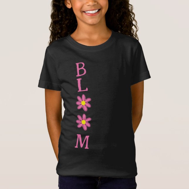 Bloom Blume Girl's T - Shirt (Vorderseite)