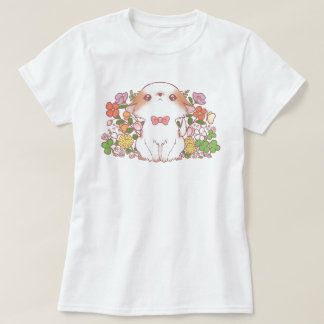 Bloom Blume und Mochi Niedlich Kawaii farbenfroh T-Shirt