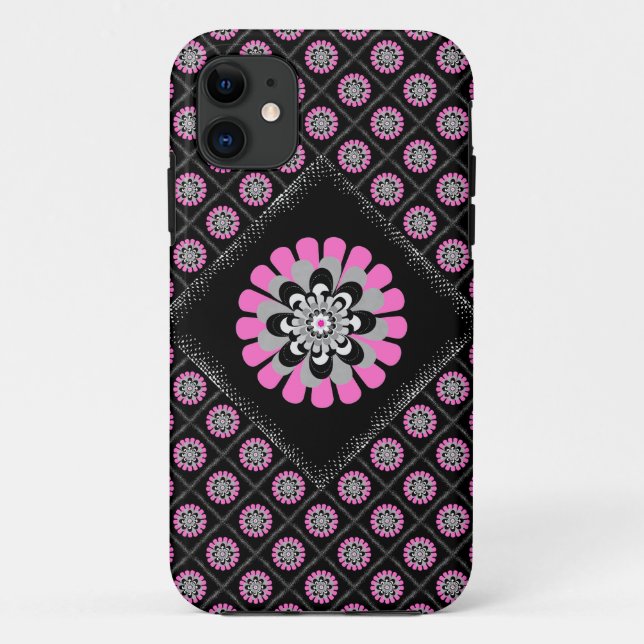 Bloom Blush Diagonal Patchwork Case-Mate iPhone Hülle (Rückseite)