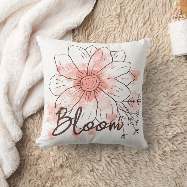 Bloom Boho Kissen (Decke)