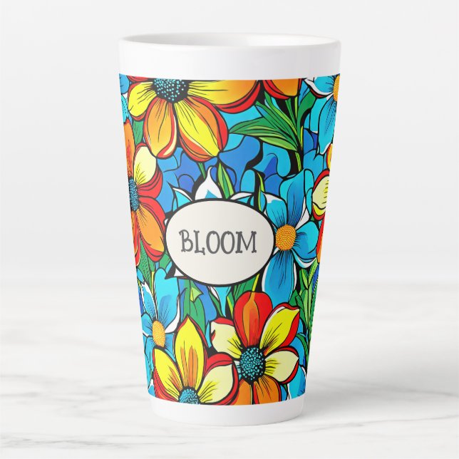 Bloom Botanical Klassik Tasse (Vorderseite)
