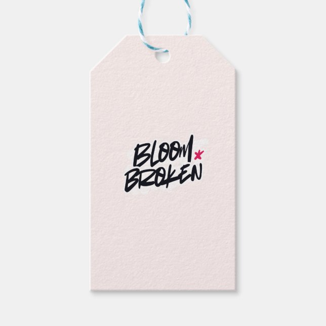BLOOM BROKEN GESCHENKANHÄNGER (Vorderseite)