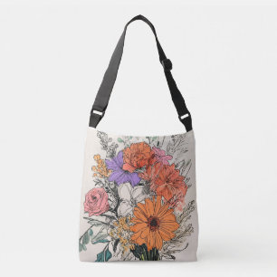 "Bloom & Carry: Blumensträuße für jeden Occa Tragetaschen Mit Langen Trägern