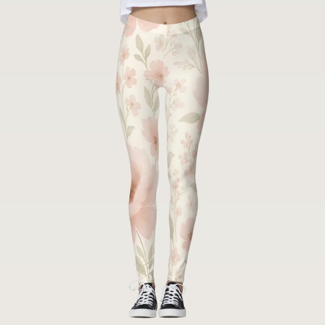 Bloom Energy Floral Leggings  (Vorderseite)
