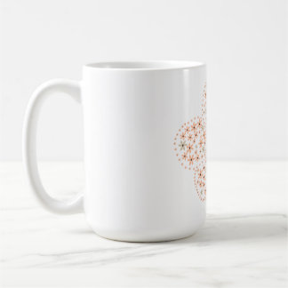 Bloom Floral Design – Beige and Orange Flower  Kaffeetasse