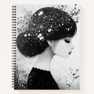 Bloom In: Ein Journal für Selbsterfindung Notizbuch