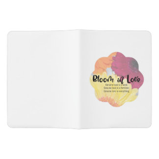 Bloom in Liebe Notepad Extra Großes Moleskine Notizbuch