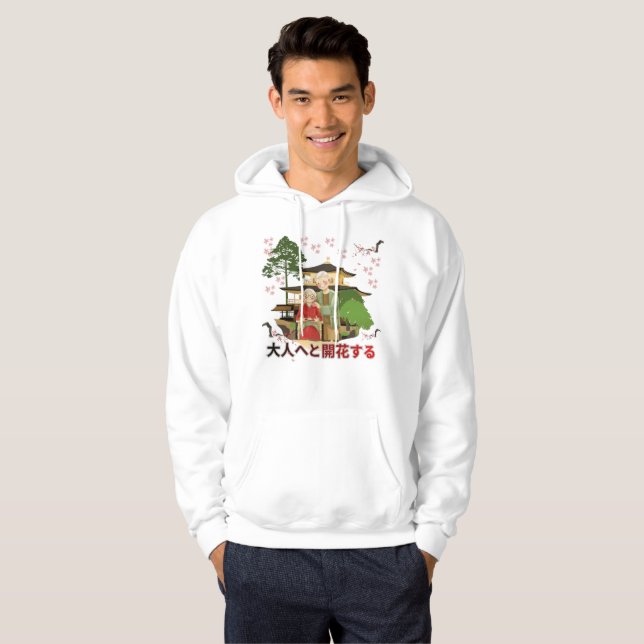 Bloom into adulthood  hoodie (Vorne ganz)
