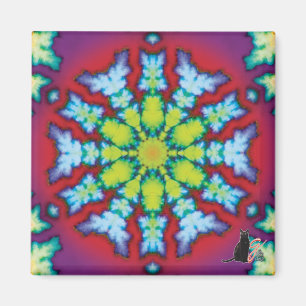 Bloom Kaleidoscope Magnet
