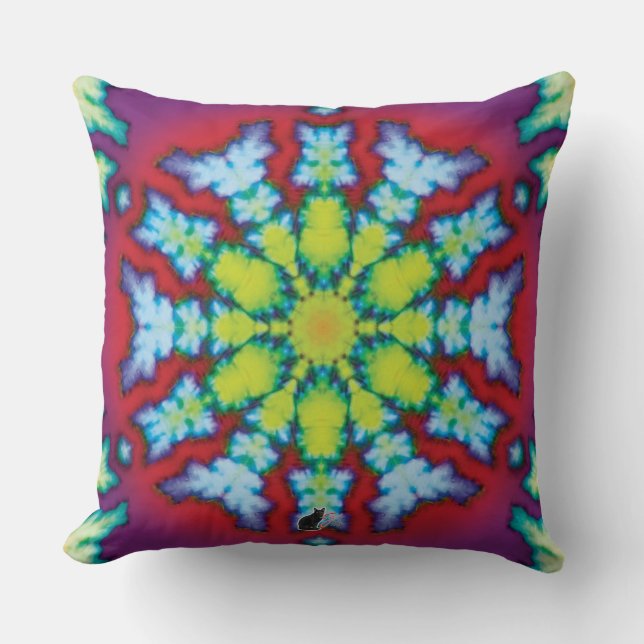Bloom Kaleidoscope Pillow Kissen (Vorderseite)
