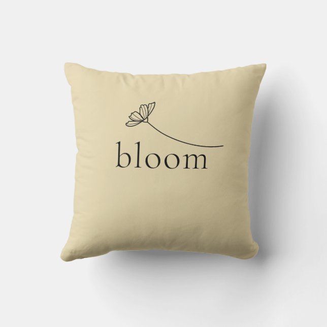 Bloom Kissen (Rückseite)