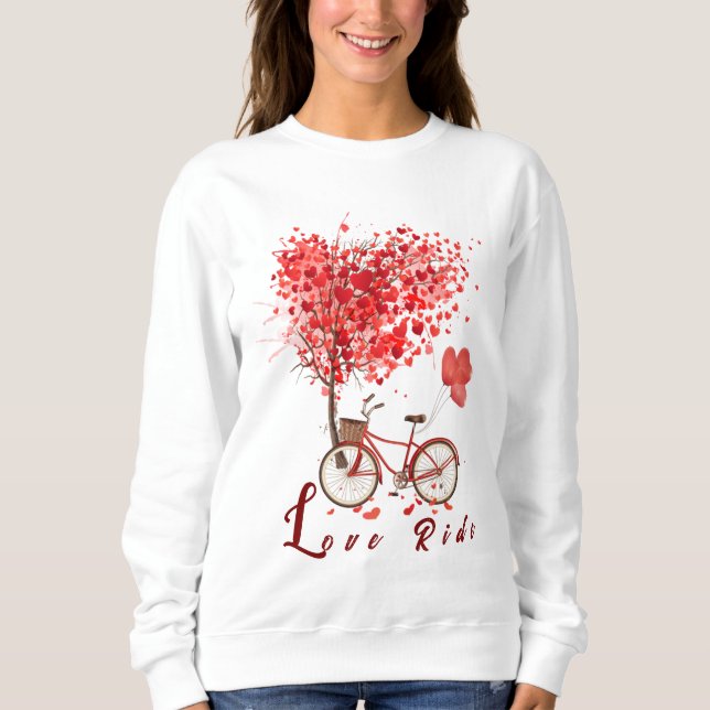 Bloom Liebe & Ride der Liebe Sweatshirt (Vorderseite)