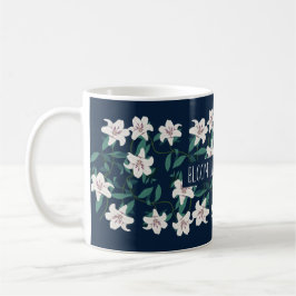 "Bloom like Wildblumen" Elegantes Blumenmuster Kaffeetasse