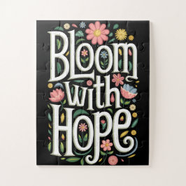 Bloom mit Hoffnung Puzzle