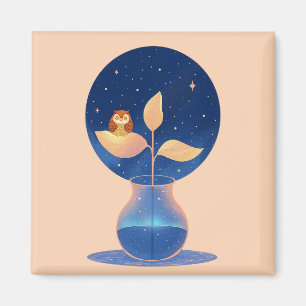 Bloom Mystic Night Owl Garden Magnet