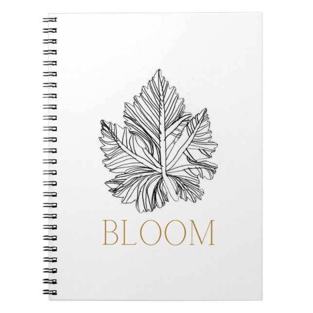 BLOOM-Notebook Notizblock (Vorderseite)