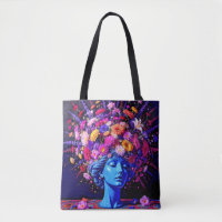 "Bloom of Eternity" - ein farbiges surreales Portr