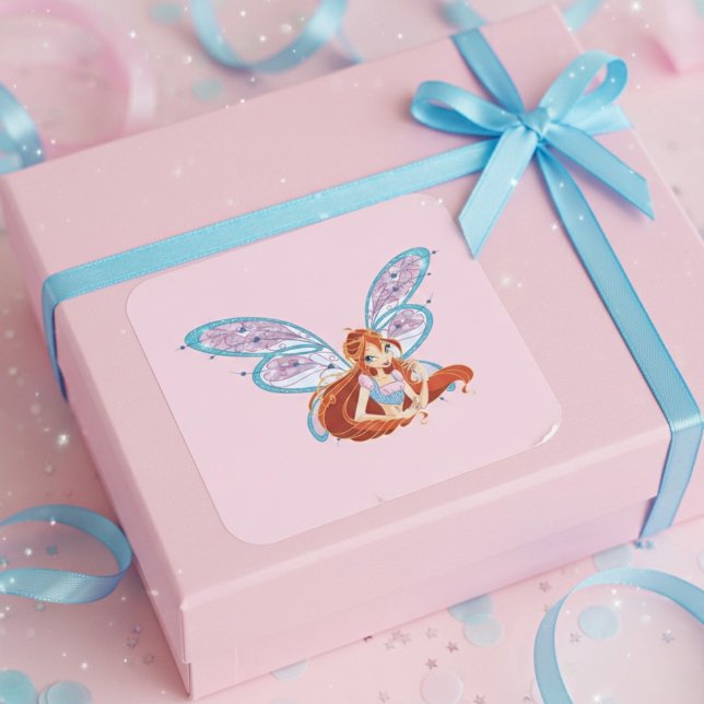 Bloom Quadratischer Aufkleber (Von Creator hochgeladen)